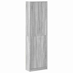 vidaXL Garderobeskap Gr&aring; Sonoma 55 x 25 x 189 cm Konstruert tre