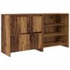 vidaXL Serviesskap 2 pcs Gammelt tre 70 x 41 x 75 cm Konstruert tre
