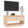 vidaXL TV-benk 74x34x40 cm heltre furu