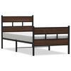 vidaXL Sengeramme uten madrass med hodegavl og fotgavl 100x190 cm