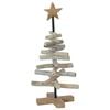 vidaXL Juletre Brun 60 cm Massivt Teaktre