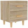 vidaXL Nattbord sonoma eik 40x35x47,5 cm