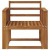 vidaXL Utesofa Solid akasietre Naturlig