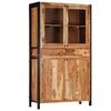 vidaXL Highboard 100x40x175 cm heltre akasie