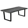 vidaXL Salongbord heltre hvitt sedertre 102x56x41 cm gr&aring;
