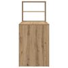 vidaXL Skrivebord Artisan Eik 113 x 54 x 120 cm Konstruert tre