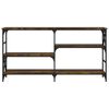 vidaXL Konsollbord sonoma eik 150x29x76,5 cm konstruert tre