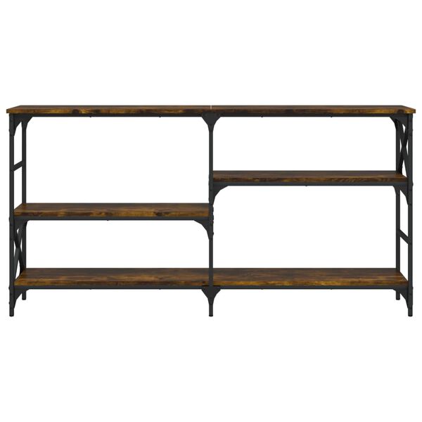 vidaXL Konsollbord sonoma eik 150x29x76,5 cm konstruert tre