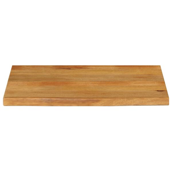 vidaXL Bordplate naturlig kant 90x60x3,8 cm heltre mango
