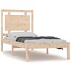 vidaXL Sengeramme heltre furu 100x200 cm