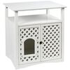 Kerbl Kattetoalett kabinett Helena 64x46x65 cm hvit 82662