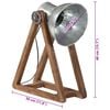 vidaXL Skrivebordslampe 25 W vintage s&oslash;lv 30x17x40 cm E27