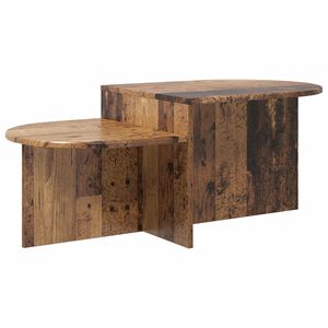 vidaXL Kaffebord Gammelt tre 100 x 50 x 40 cm Konstruert tre