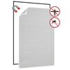 vidaXL Magnetisk insektskjerm for vinduer hvit 80x120 cm glassfiber