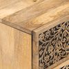 vidaXL Nattbord 40x33x46 cm heltre mango