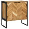 vidaXL Serviesskap 70 x 35 x 75 cm Massivt akasietre