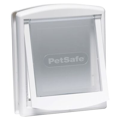 PetSafe 2-veis kjæledyrdør 715 liten 17,8x15,2 cm hvit 5017