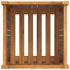 vidaXL Plantekasse med foring 42x42x100 cm helte akasie