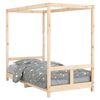 vidaXL Barnesengeramme 80x160 cm heltre furu