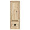 vidaXL Highboard sonoma eik 36x35,5x103,5 cm konstruert tre