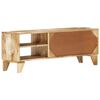 vidaXL TV-benk 110x30x40 cm heltre mango