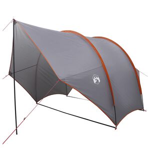 vidaXL Bakluke Markise Vanntett Gr&aring; og Oransje 405 x 280 x 220 cm