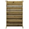 vidaXL Vegghengt plantekasse 6 etasjer 69x40x101,5 cm impregnert furu