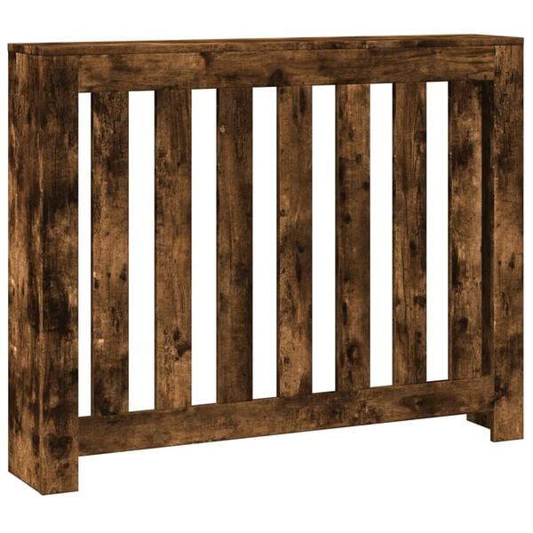 vidaXL Radiatordeksel r&oslash;kt eik 104x20x82 cm konstruert tre