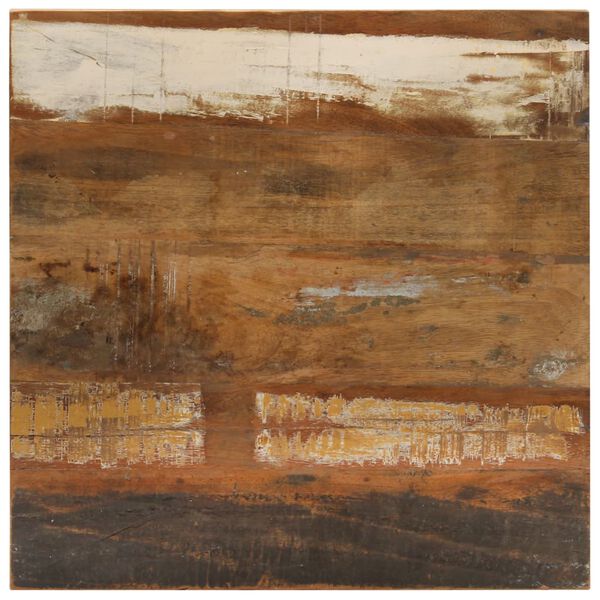 vidaXL Bistrobord firkantet 60x60x110 cm gjenvunnet heltre