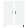vidaXL Highboard hvit 69,5x34x180 cm konstruert tre