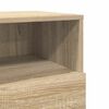 vidaXL Nattbord 2 stk med 2 skuffer sonoma eik 36x36x68 cm