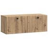 vidaXL Vegghengt TV skap 78,5 x 31 x 30 cm Artisan eik Konstruert tre