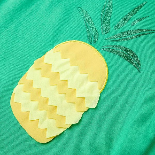 T-skjorte for barn grønn 128