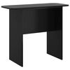 vidaXL Konsollbord Svart 93 x 40 x 75 cm Konstruert tre