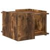 vidaXL Kaffebord R&oslash;kt Eik 50,5 x 50 x 33 cm Konstruert tre