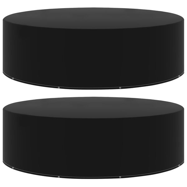 vidaXL Hagemøbeltrekk 2 stk 10 maljer 325x90 cm