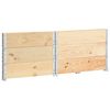 vidaXL Pallekarmer 3 stk 100x100 cm heltre furu