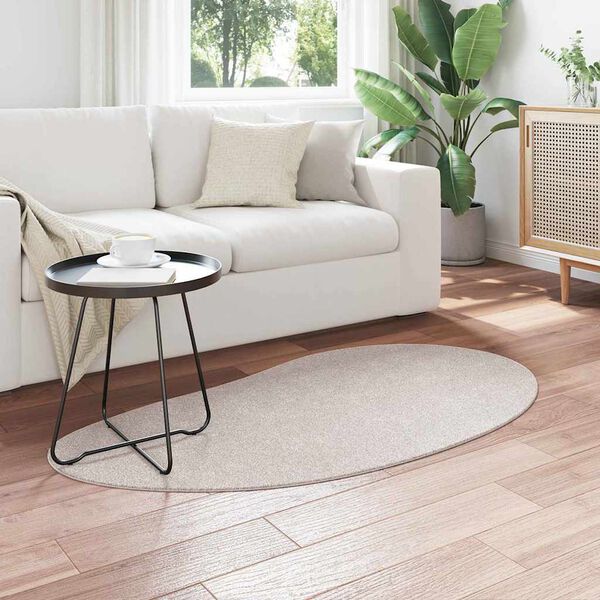 vidaXL Omr&aring;detepper HUARTE sand 80 x 150 cm Polyester