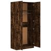 vidaXL Garderobe r&oslash;kt eik 90x52x200 cm konstruert tre
