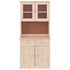 vidaXL Highboard ALTA 77x35x165 cm heltre furu