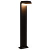 vidaXL Utend&oslash;rs LED-lampe 9 W svart oval