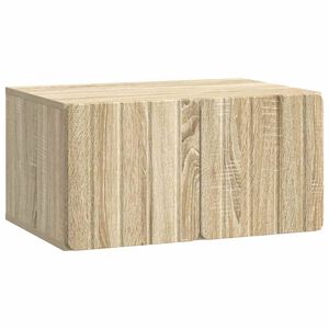 vidaXL Vegghengt TV skap 59,5 x 41 x 30 cm Sonoma eik Konstruert tre