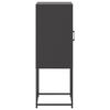 vidaXL Highboard svart 36x39x107 cm stål