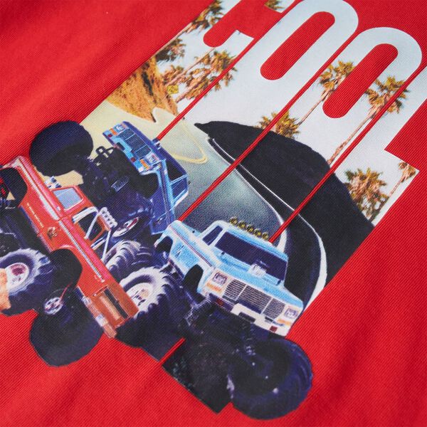 T-skjorte for barn r&oslash;d 104