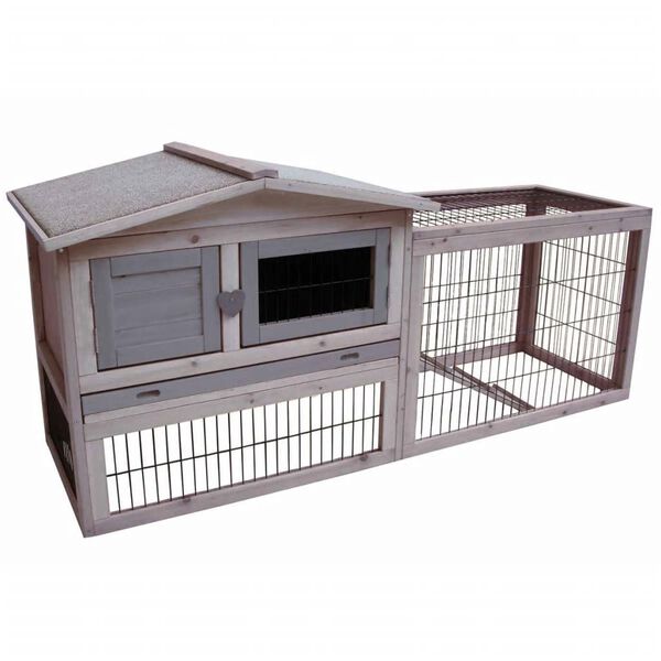 FLAMINGO Kaninbur Sunshine Cottage 155x53x70 cm 201902