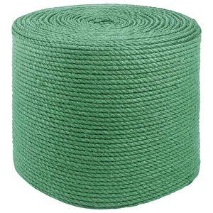 vidaXL Jute tau 8 mm Gr&oslash;nn 100% Tossa jute
