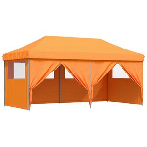 vidaXL Partytelt 292 x 580 x 315 cm Oransje Oxford Stoff