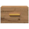 vidaXL Veggmonterte nattbord 2 stk artisan eik 35x35x20 cm