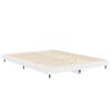 vidaXL Sengeramme hvit 135x190 cm konstruert tre