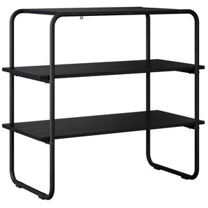 vidaXL Konsollbord Svart eik 60 x 41 x 75 cm Konstruert tre